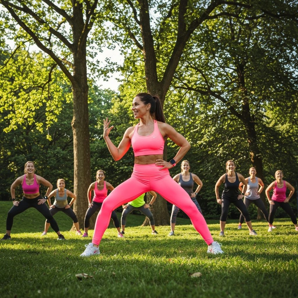 Outdoor training session